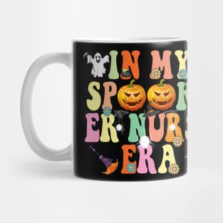 In my Spooky ER Nurse Era Funny Halloween Mug